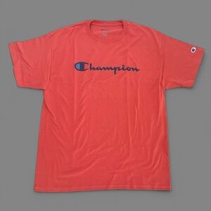 Champion Short Sleeve Shirt. Size Large